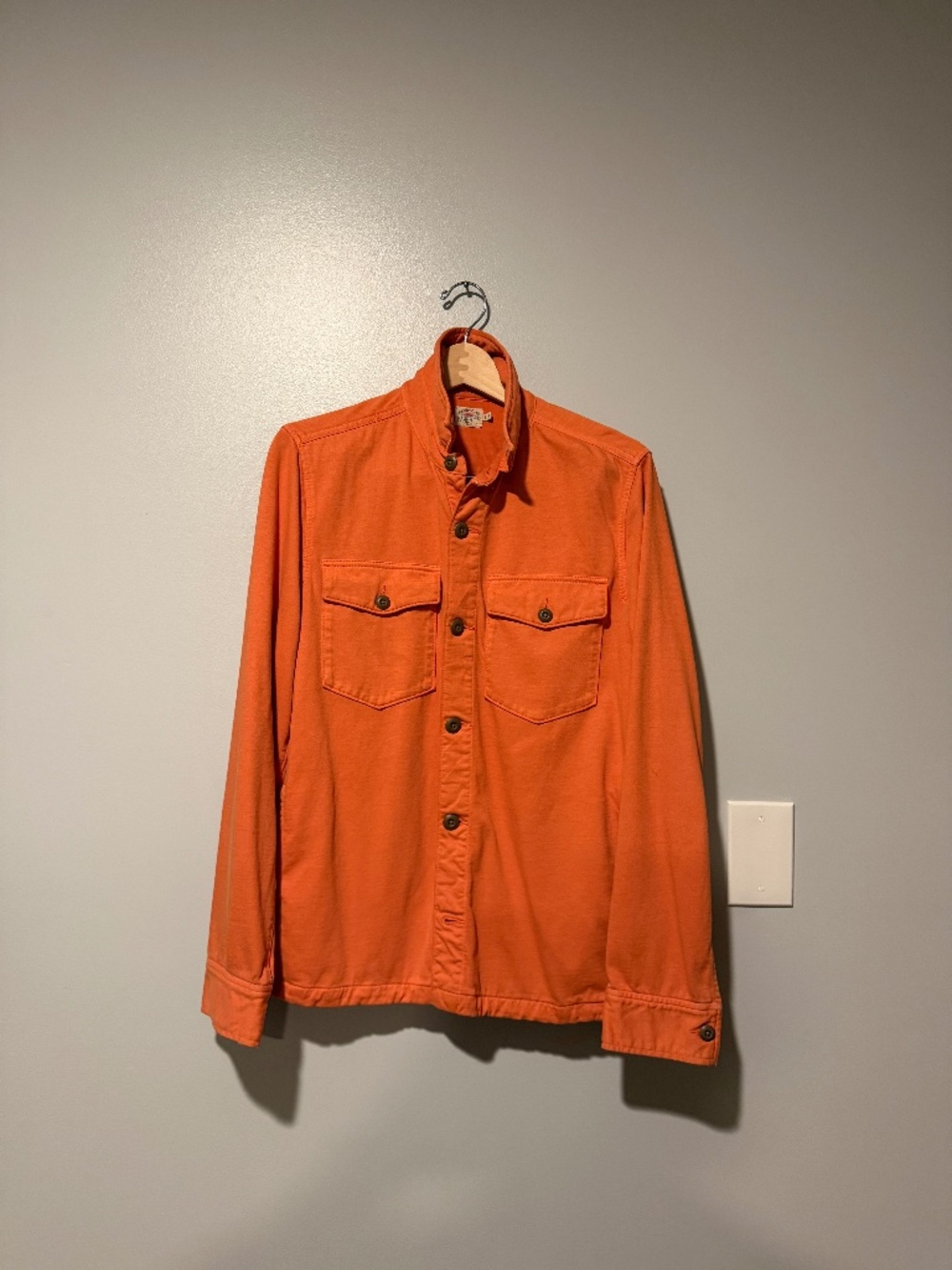 Faherty Jersey Shirt Jacket